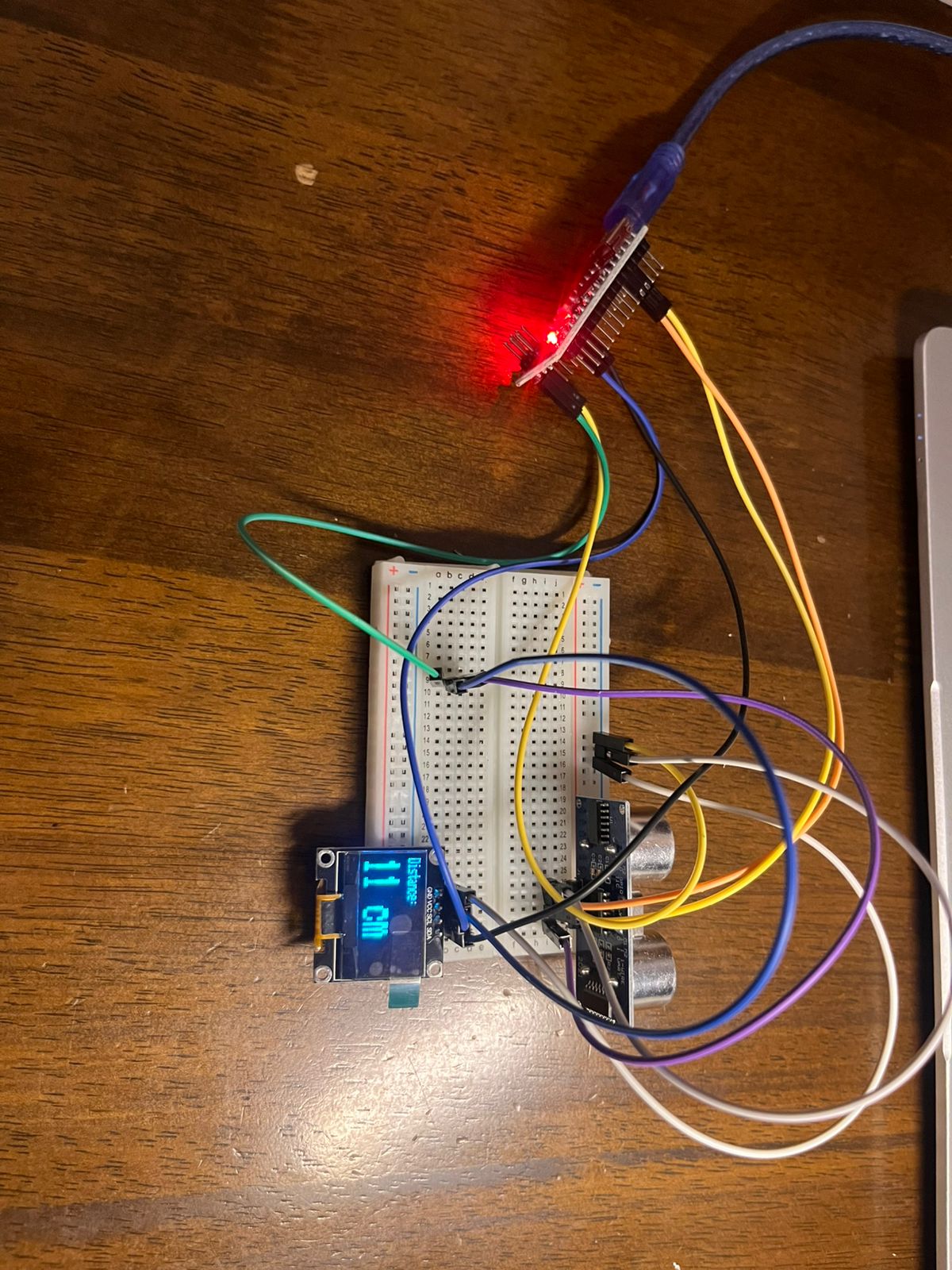 Distance Display System hardware setup